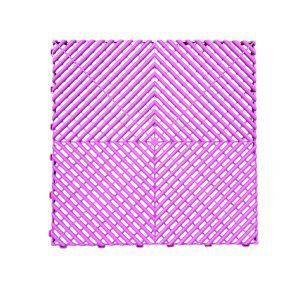 Piso Polipropileno Encastrable Modular Violeta RAL 4008 40x40 1.8 cm de espesor