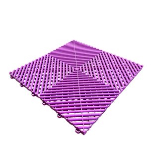 Alternative view of Piso Polipropileno Encastrable Modular Violeta RAL 4008 40x40 1.8 cm de espesor