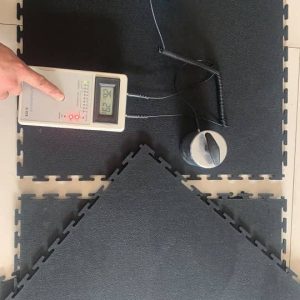 Alternative view of Piso PVC ESD Antiestatico M2 Negro