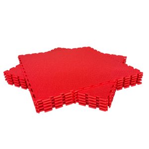 Pack x 10 un 2,5 M2 Piso PVC SIMSTRAX 7mm 50x50 Rojo
