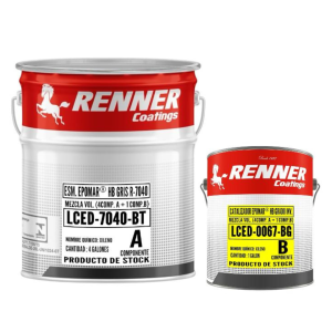 Kit Tineta 5 GL Epoxico 65% Solidos Renner