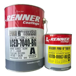 Kit 1 1/4 Galon Epoxico 65% Solido