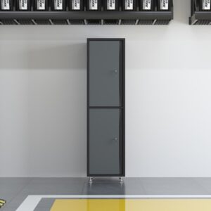 Mueble / Gabinete para Herramientas Negro Izquierdo 200x55x54 cms