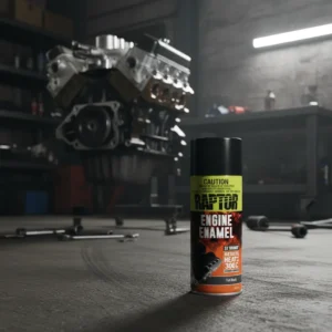 Alternative view of ESMALTE RAPTOR PARA MOTOR FLAT BLACK (REEFB/AL)