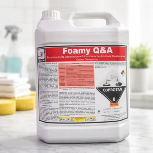 Alternative view of Desincrustante y desinfectante de baños Acido Foamy Spartan 5 Kg