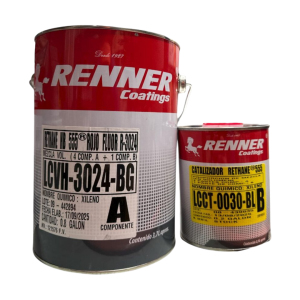 Kit Poliuretano 1 GL 55% Solidos Fluorescentes