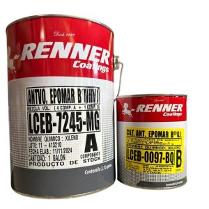 Kit  1 1/4 Galón Anticorrosivo Epóxico