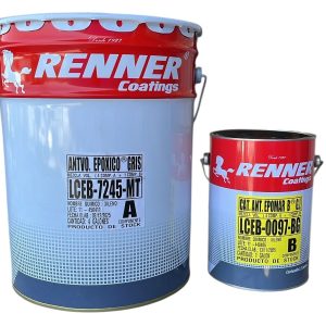 Kit Tineta 5 GL Anticorrosivo Epoxico Gris