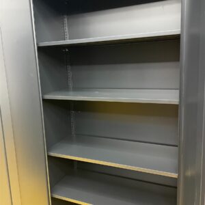 Alternative view of Estante Armario Metalico 2 Puertas Negro