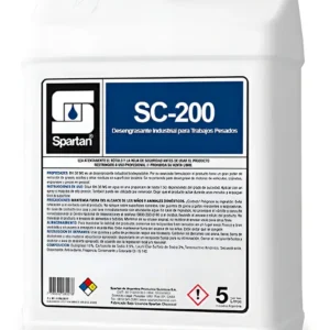 Desengrasante Industrial Trabajo Pesado Spartan SC-200 5 KG
