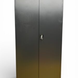 Estante Armario Metalico 2 Puertas Negro